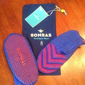 Bombas Patterned Gripper Slipper